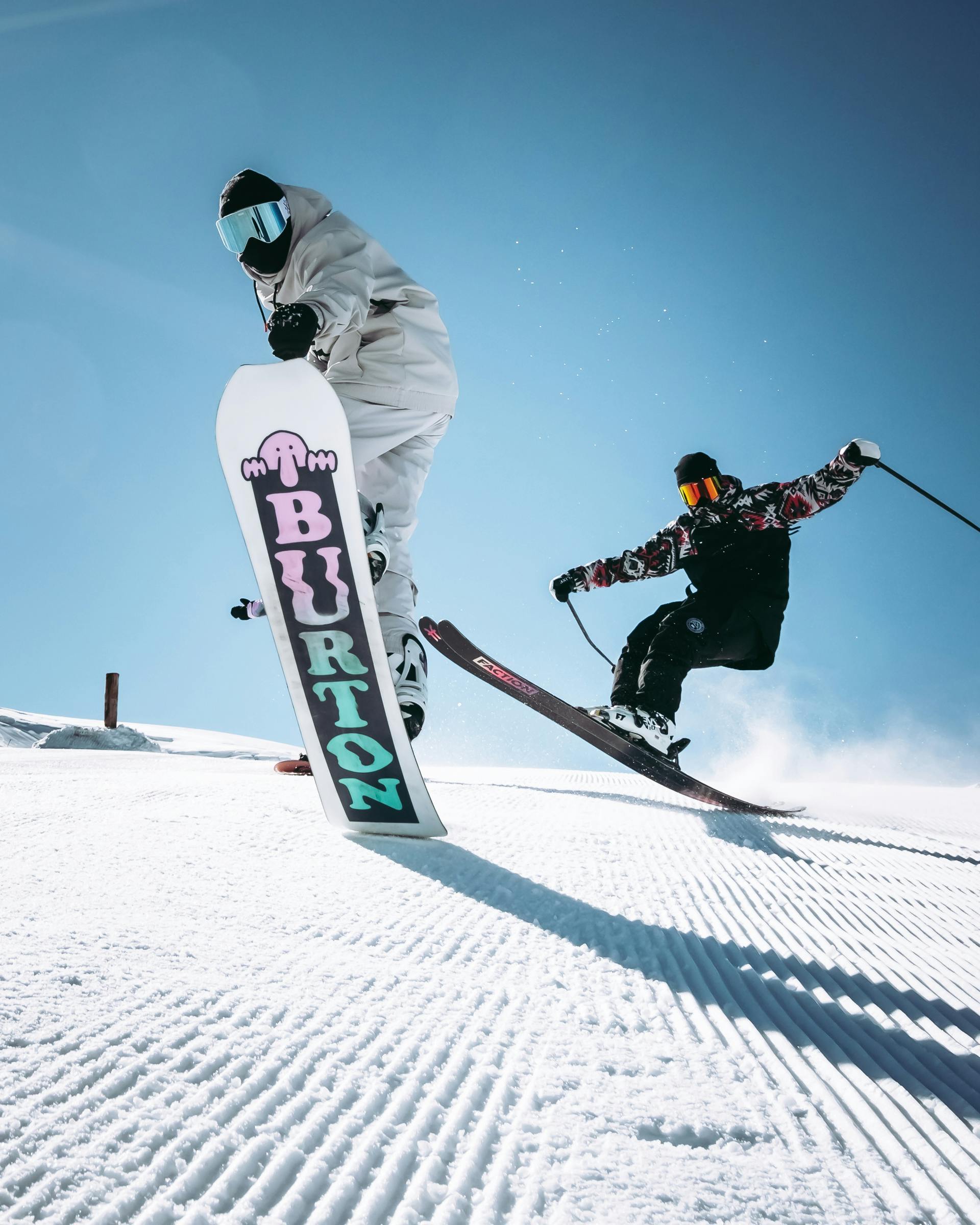The commercialisation of snowboarding