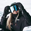 prendersi cura della maschera sci snowboard