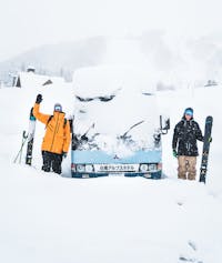 sciare in giappone