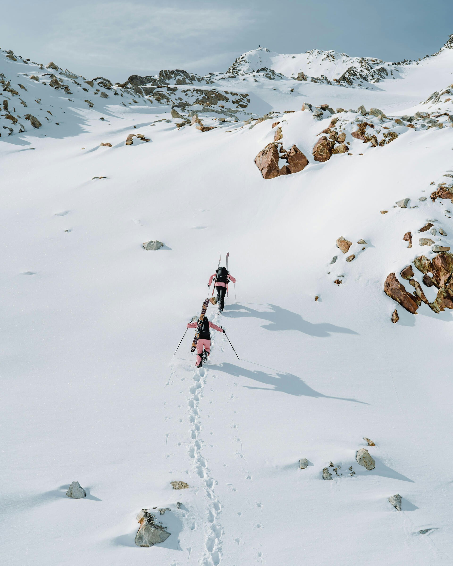 what is ski touring
