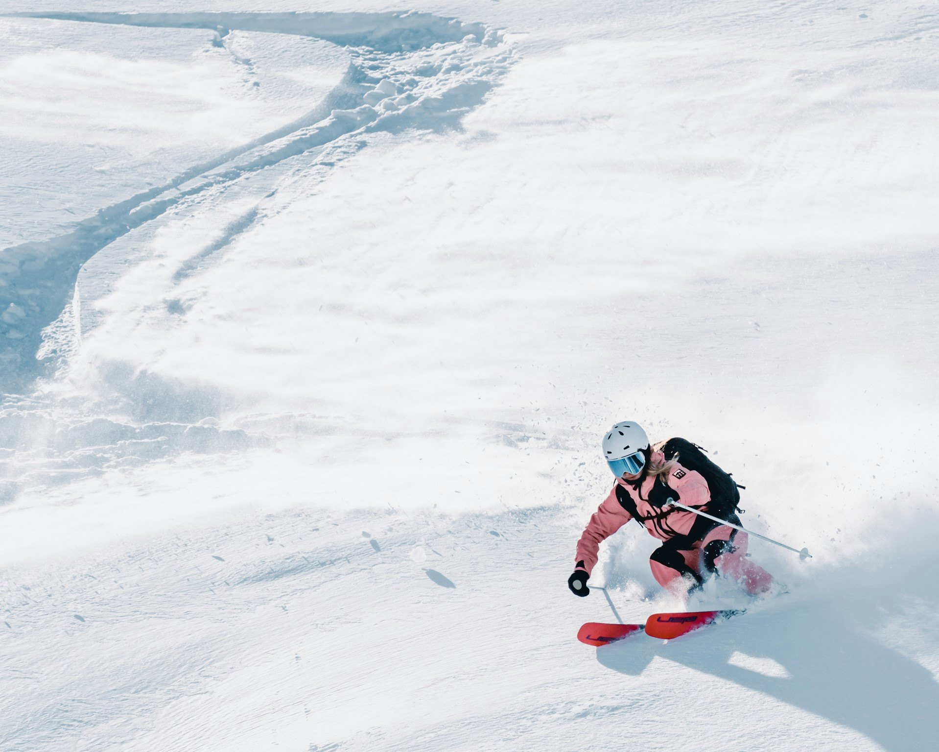 5 häufige Fehler beim Tiefschnee Skifahren