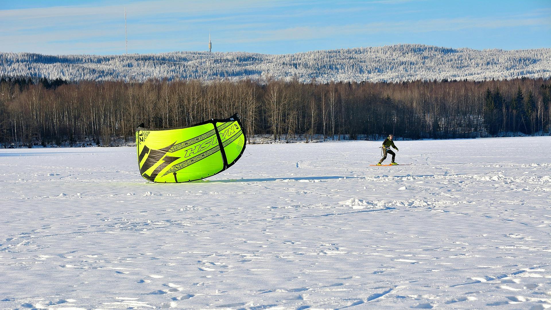 Snow kite gear