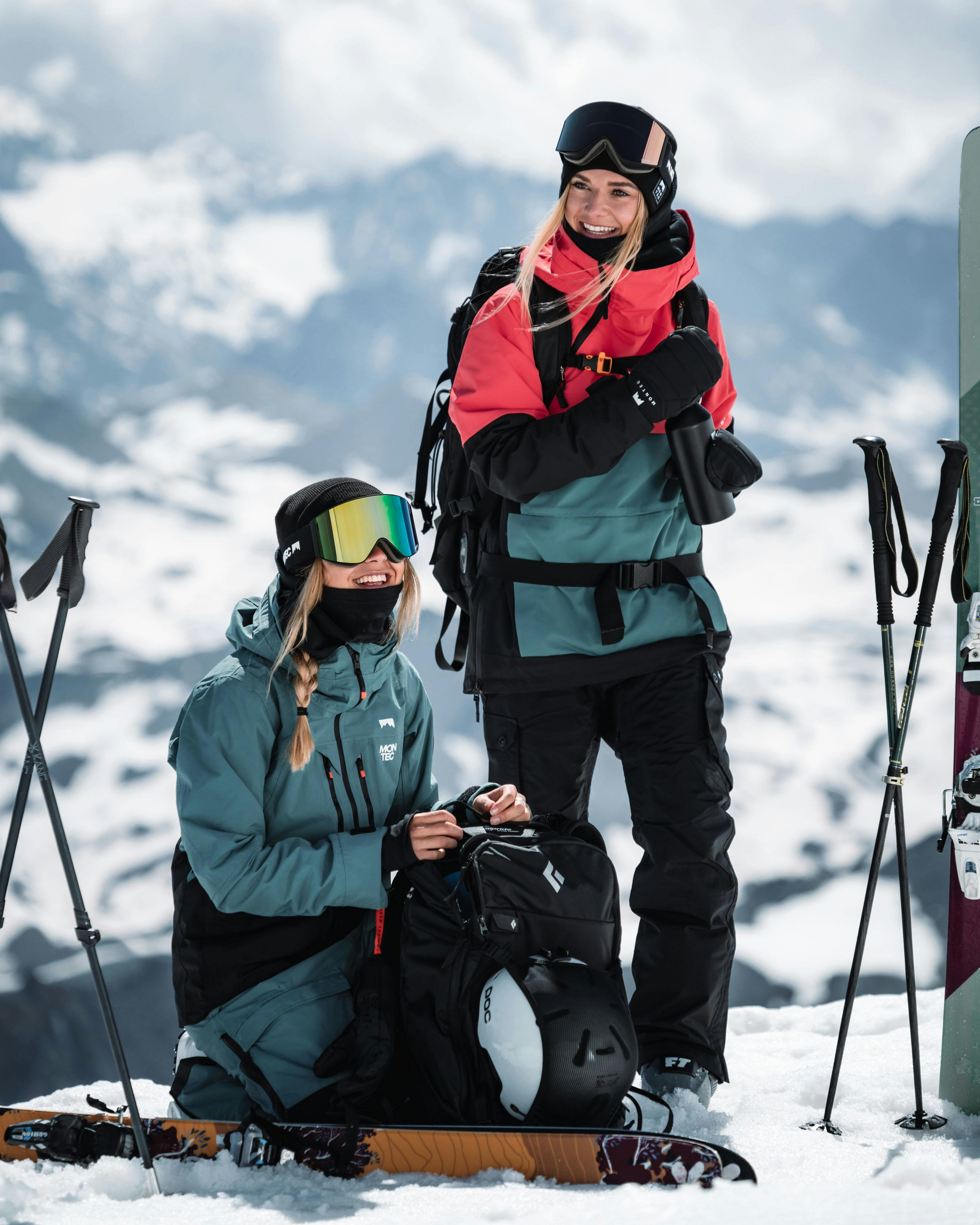 How to check your ski pole size