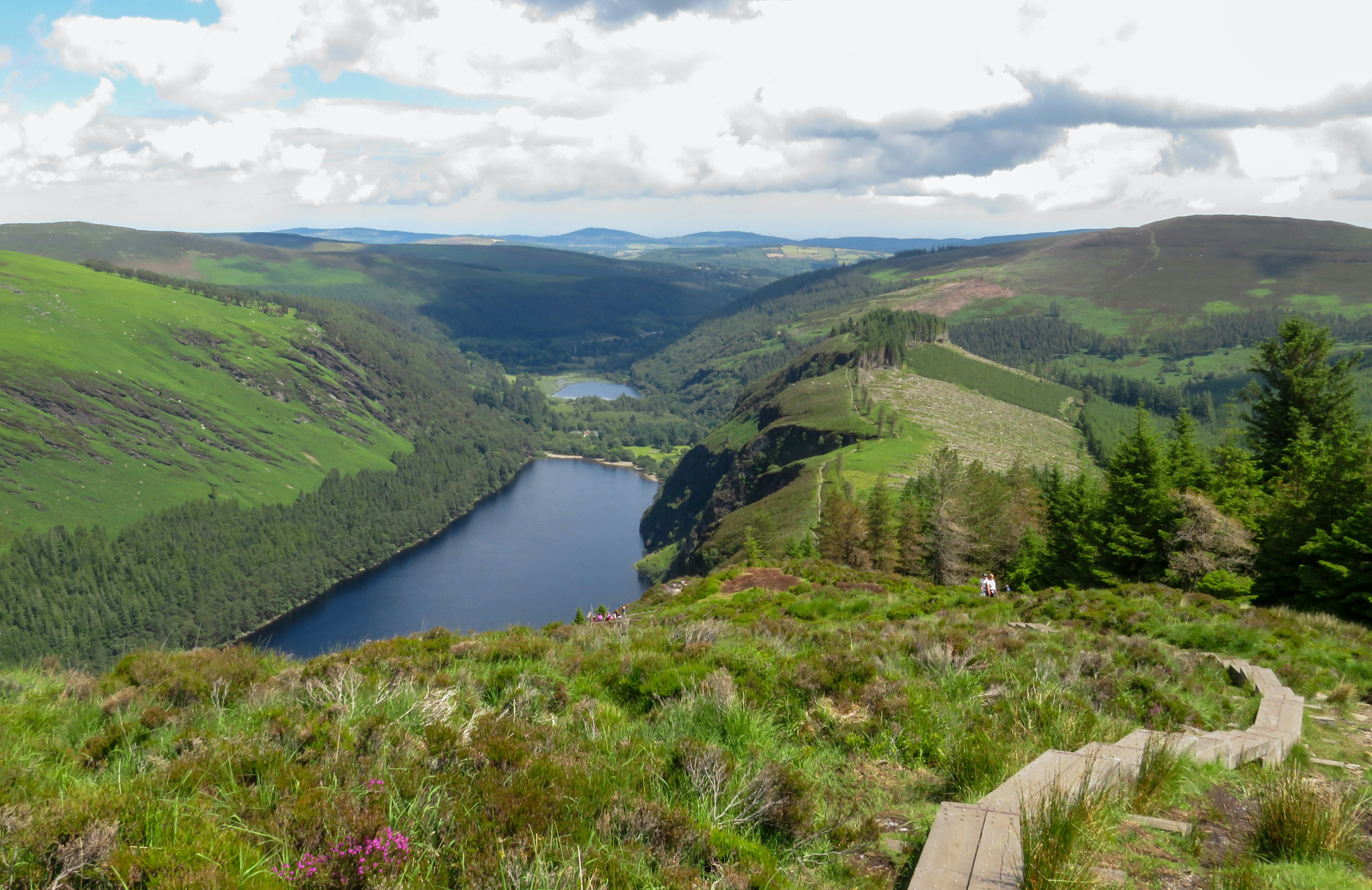 Glendalough and the Spinc Cliggs, County Wicklow