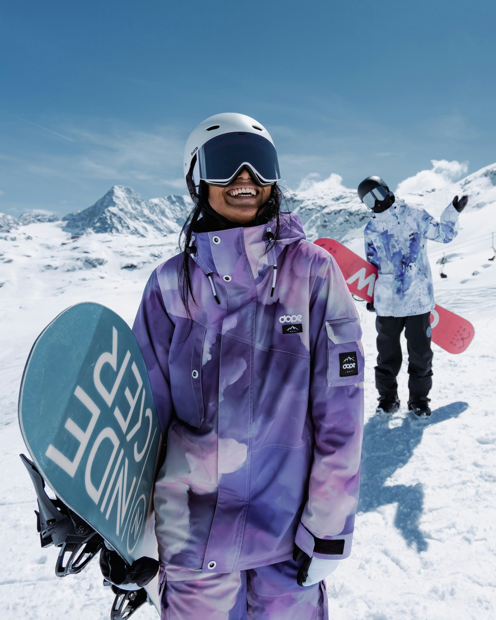 Types of snowboard jackets